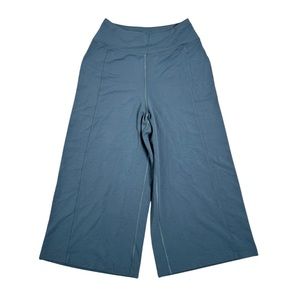 Lululemon Blissed Out Culottes In Sea Steel Size 6